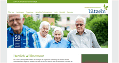 Desktop Screenshot of christliche-seniorenhaeuser.de