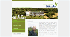 Desktop Screenshot of geschichte.christliche-seniorenhaeuser.de
